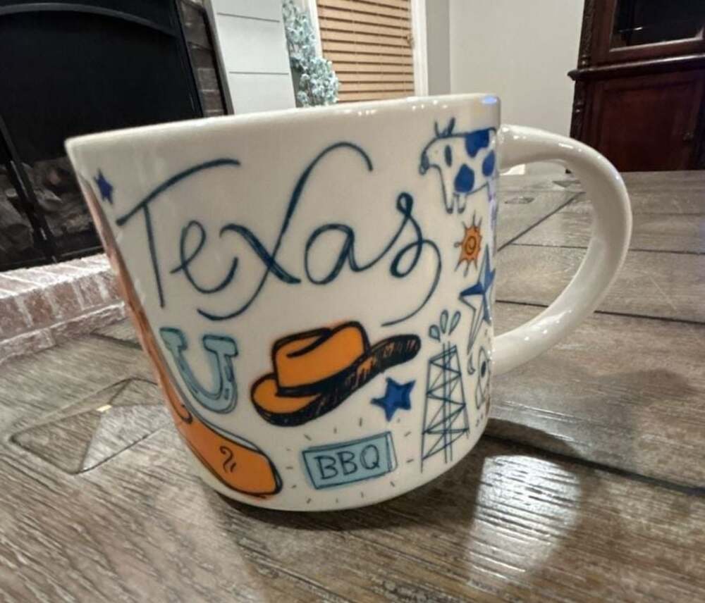 Starbucks Been There Series Across The Globe Collection Texas 14oz Mug